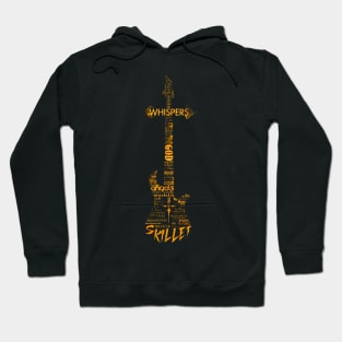 Typograpy Guitar Skillet Hoodie